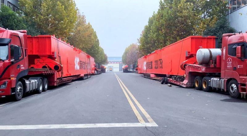 顺利交付｜明胜m88官网承制320t起重机顺利吊装！
