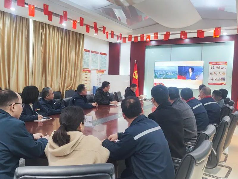 实干兴邦 久久为功｜明胜m88官网组织党员干部收听收看两 会闭幕式