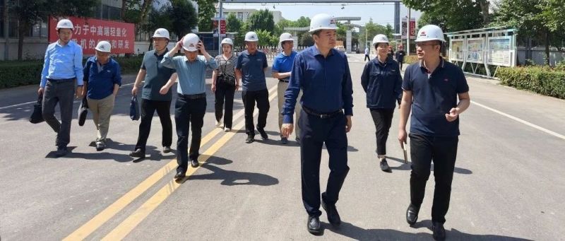 河南省市场监督管理局及省特检院领导一行莅临明胜m88官网调研